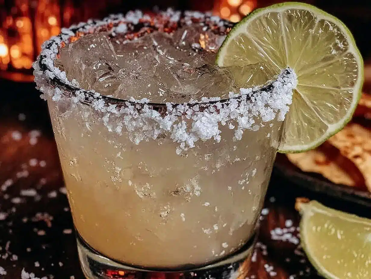 classic margarita on the rocks recipe preparation steps