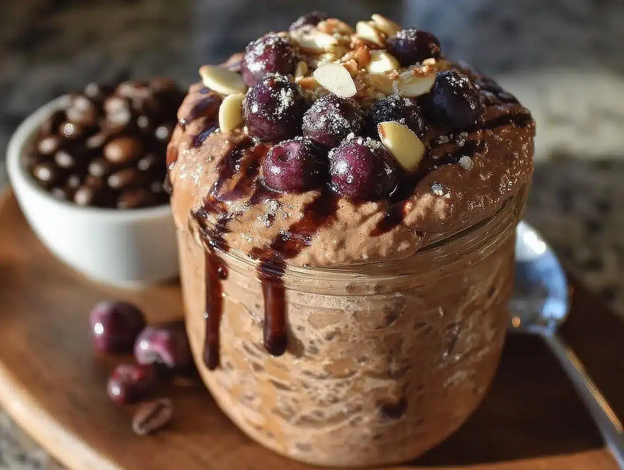 cold brew overnight oats preparation steps