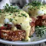 creamy classic eggs benedict - featured image