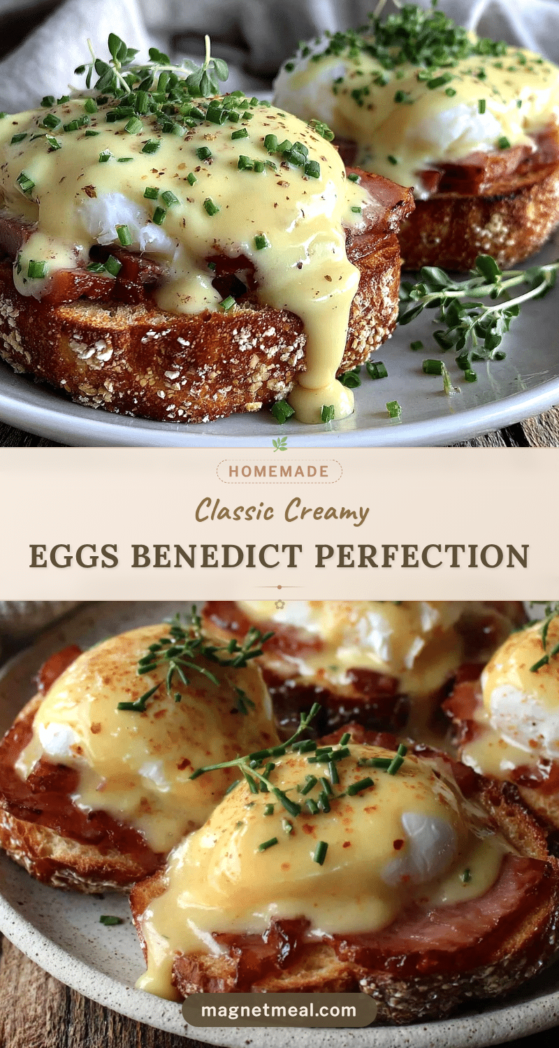 creamy classic eggs benedict recipe