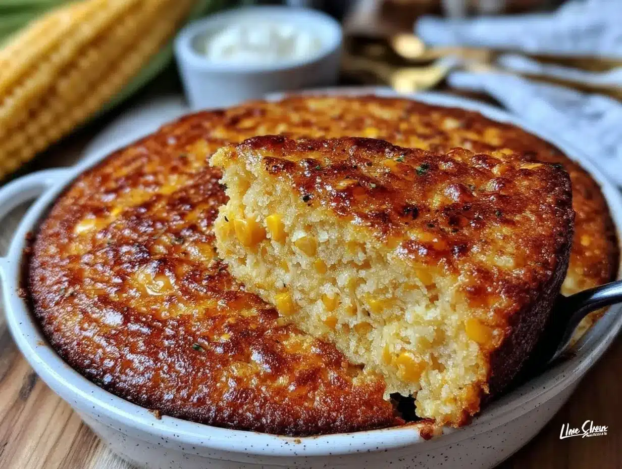 creamy sweet corn casserole preparation steps