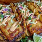 crispy baja fish tacos - featured image