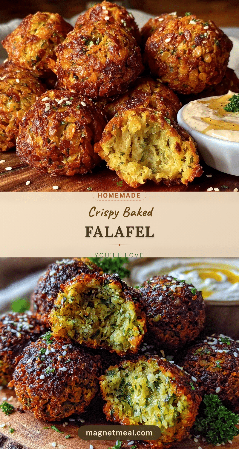 crispy baked falafel recipe recipe