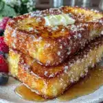 crispy brioche french toast - featured image