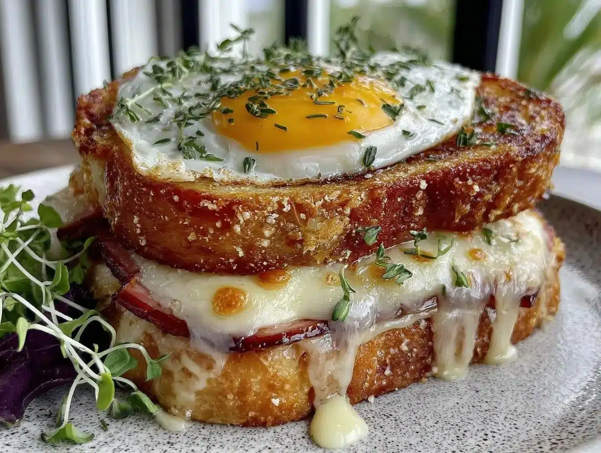 crispy croque madame recipe preparation steps