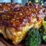 crispy honey mustard baked chicken breast - featured image