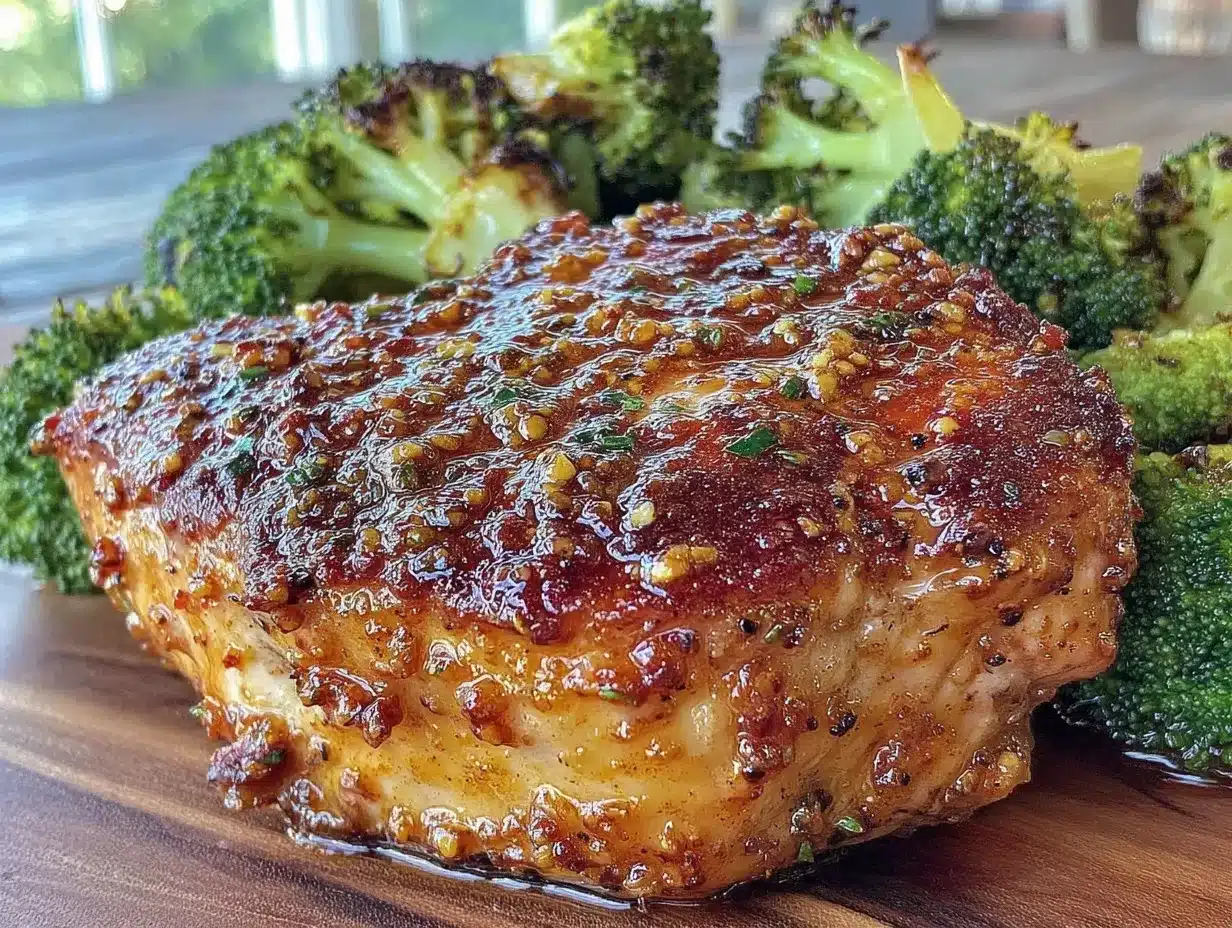 crispy honey mustard baked chicken breast preparation steps