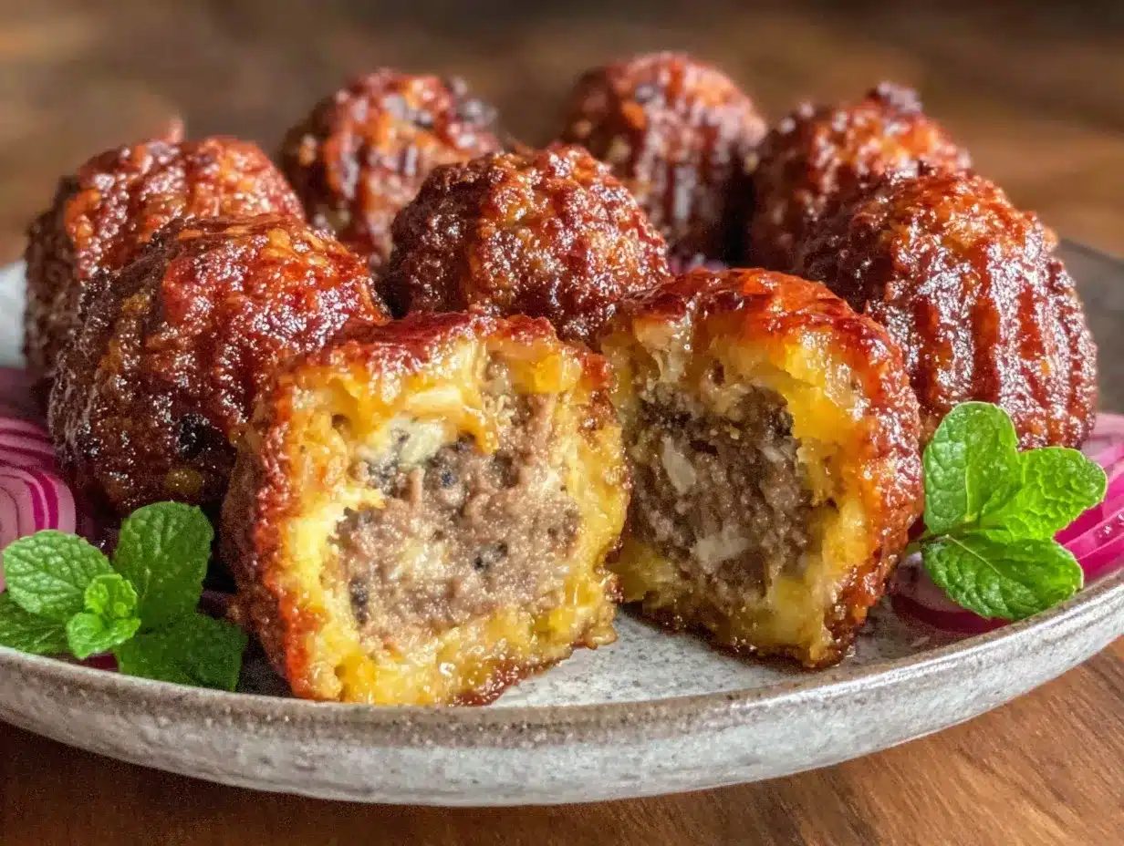 crispy kibbeh baked lebanese meatballs preparation steps