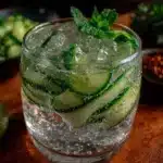 cucumber gin and tonic - featured image