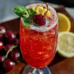 delicious shirley temple adult version cocktail recipe - featured image