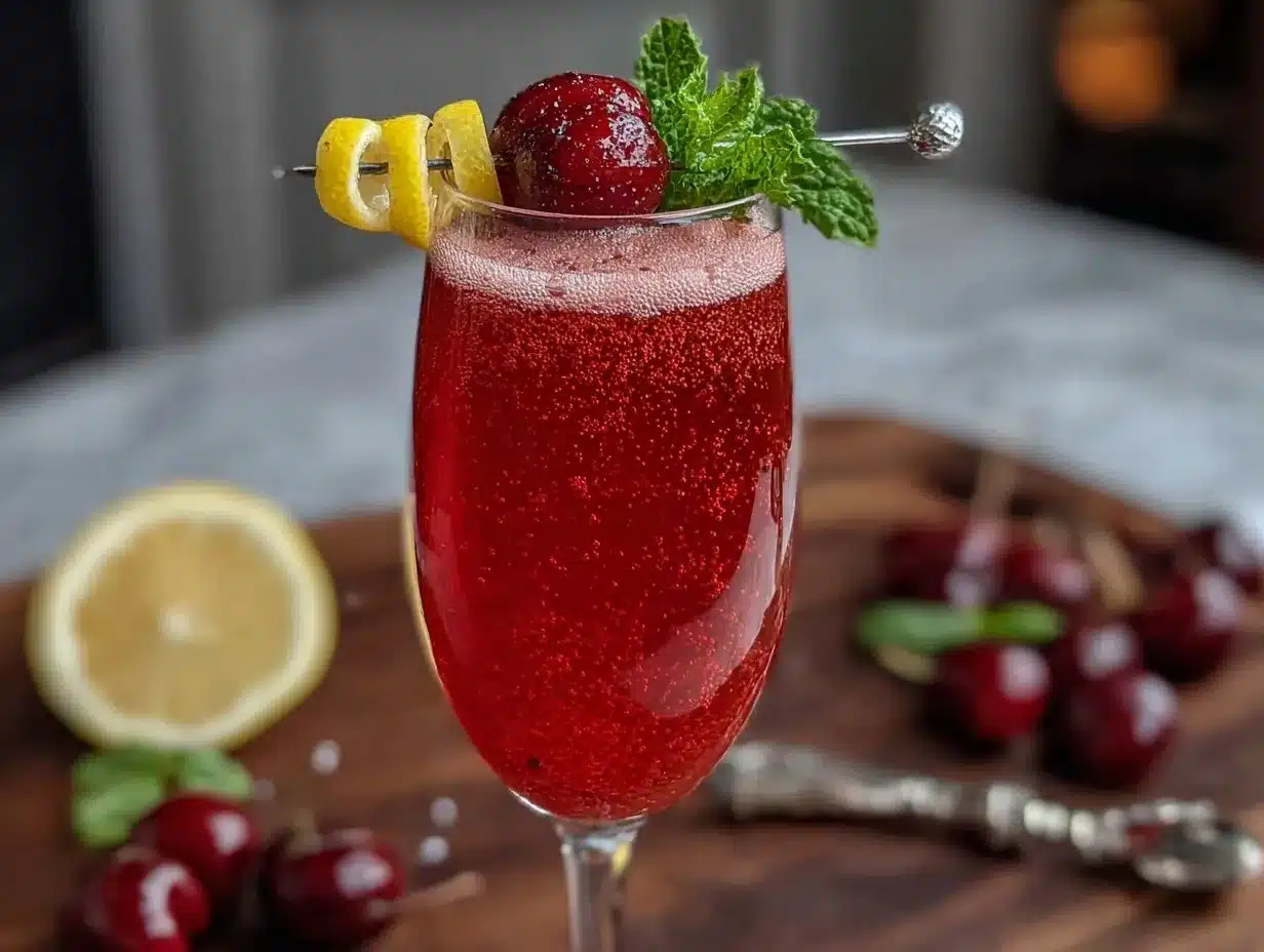 delicious shirley temple adult version cocktail recipe preparation steps