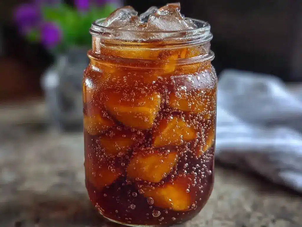 easy fizzy kombucha first ferment - featured image