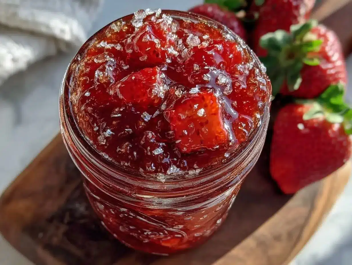 easy homemade strawberry jam no pectin preparation steps