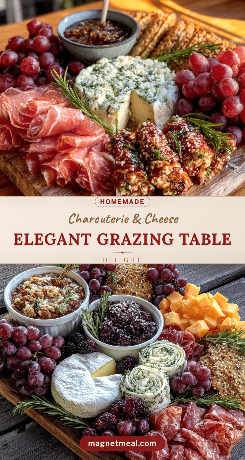 elegant charcuterie grazing table recipe