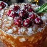 festive cranberry mule - featured image
