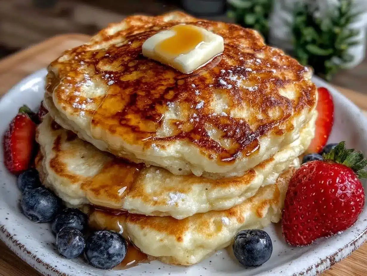 fluffy protein pancakes no powder preparation steps