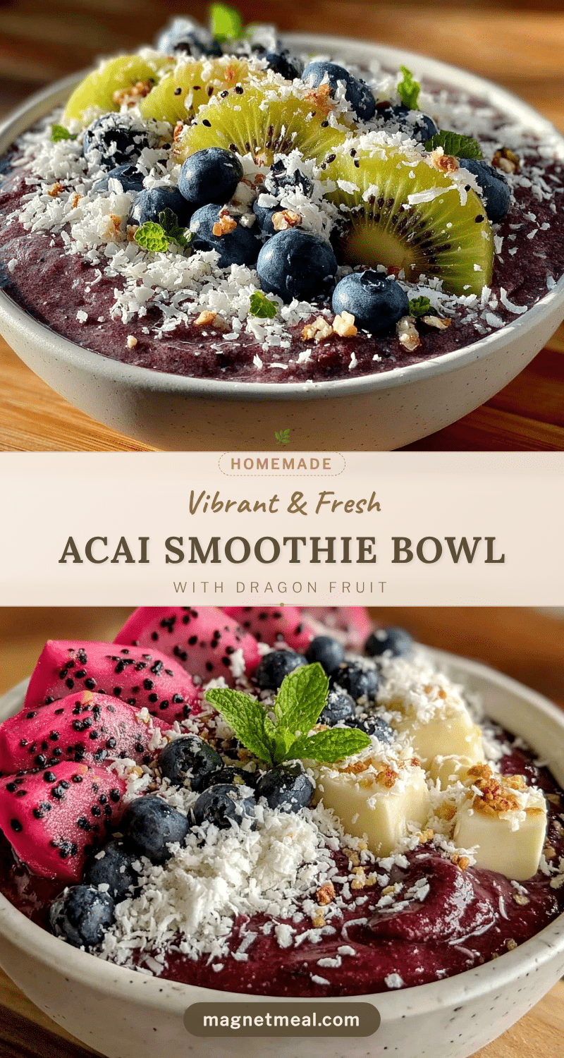 fresh acai smoothie bowl recipe