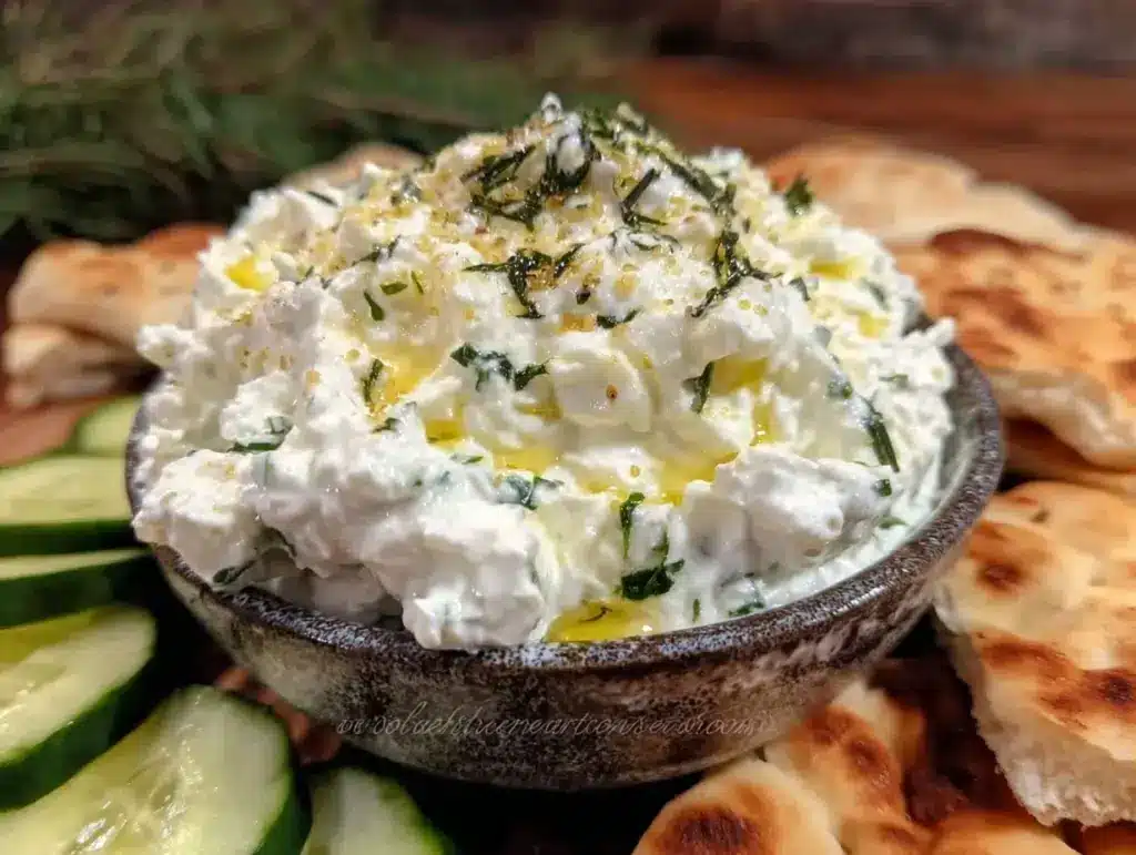 fresh authentic greek tzatziki sauce recipe - featured image