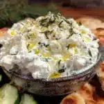 fresh authentic greek tzatziki sauce recipe - featured image