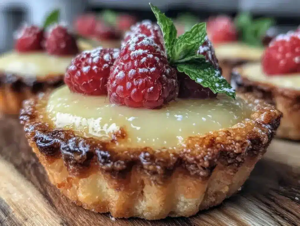 fresh lemon curd tart - featured image