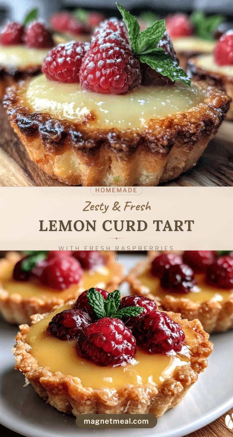 fresh lemon curd tart recipe