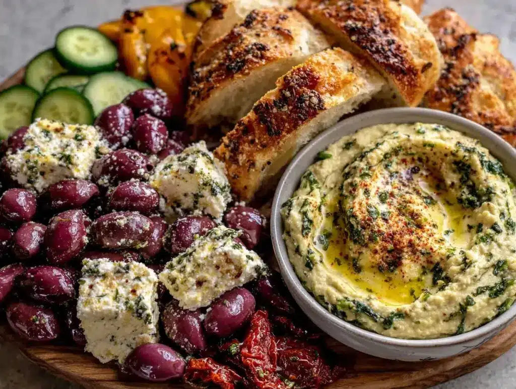 Fresh Mediterranean Brunch Board - featured image