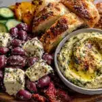 Fresh Mediterranean Brunch Board - featured image