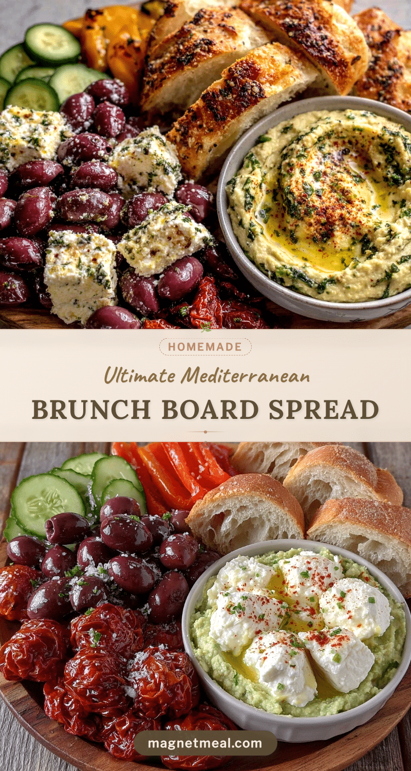 Fresh Mediterranean Brunch Board recipe