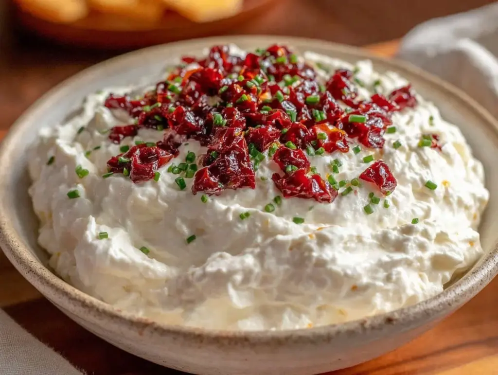fresh whipped cottage cheese dip - featured image
