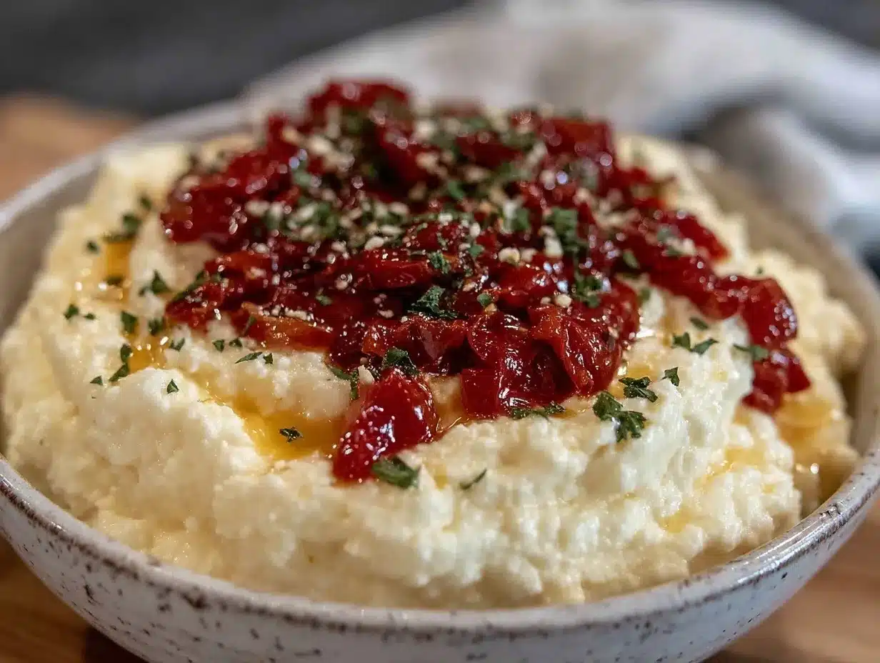 fresh whipped cottage cheese dip preparation steps