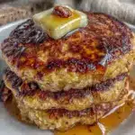 gluten-free banana oat pancakes - featured image