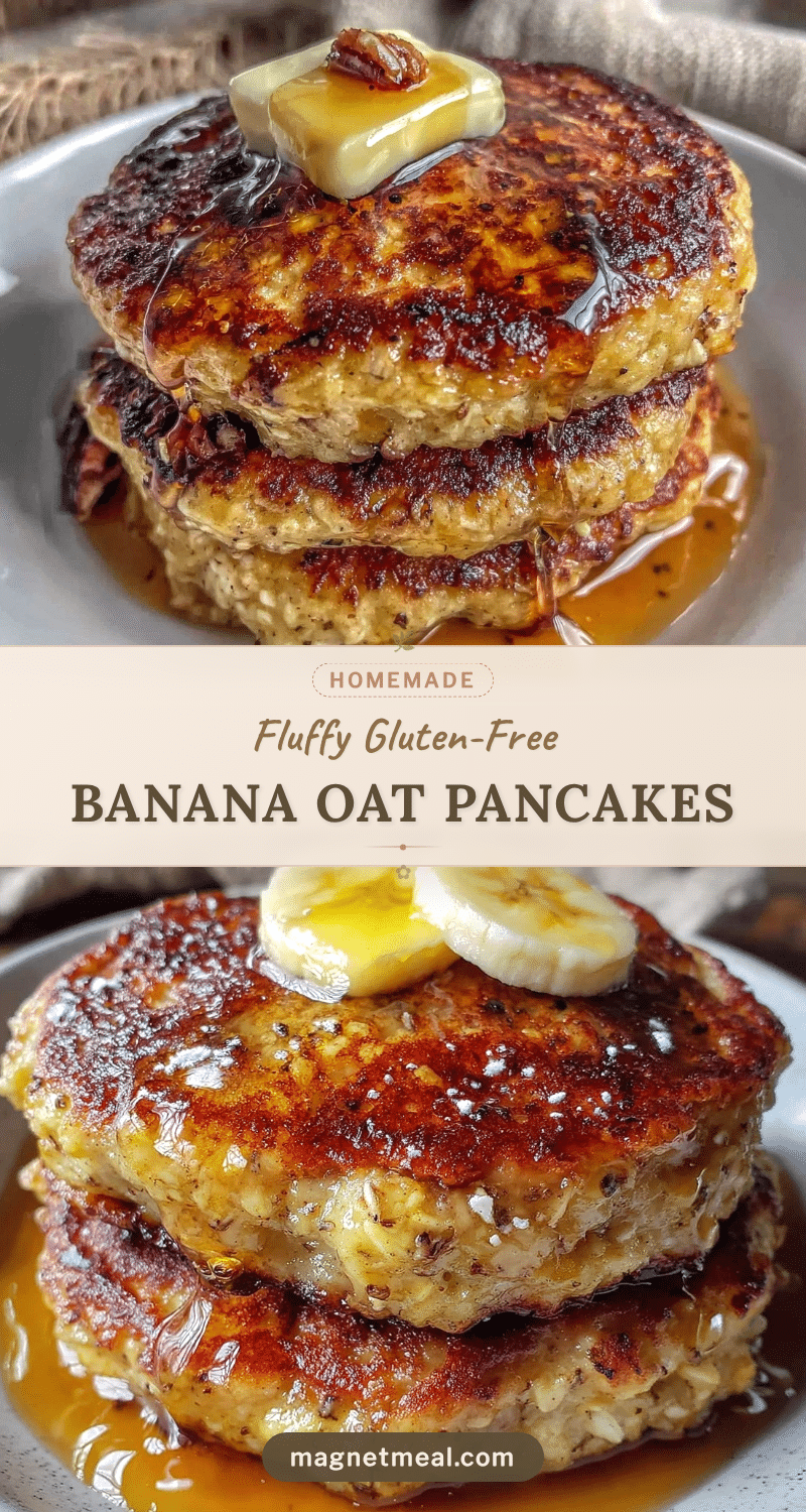 gluten-free banana oat pancakes recipe