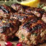 grilled lamb kofta kebabs - featured image
