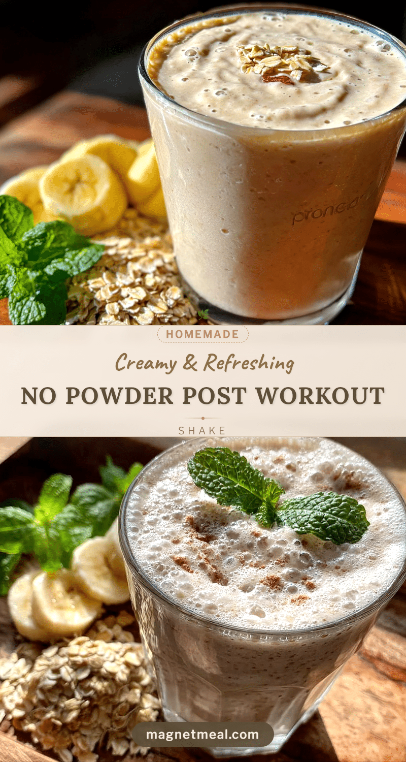 healthy post workout protein shake recipe