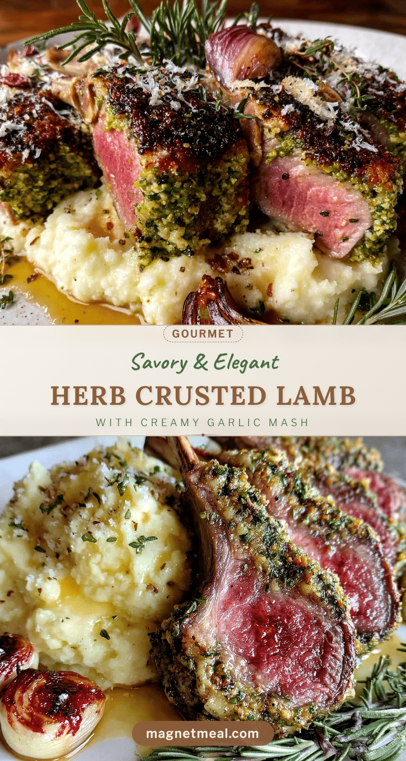 herb crusted rack of lamb recipe