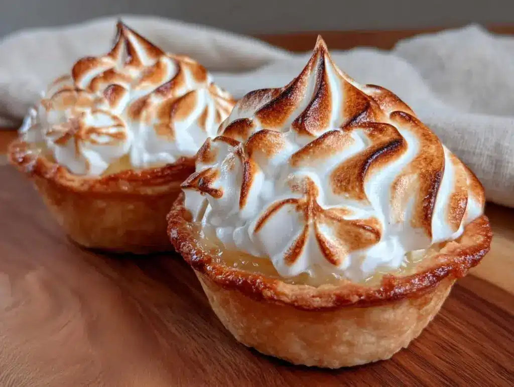 lemon meringue pie cups - featured image