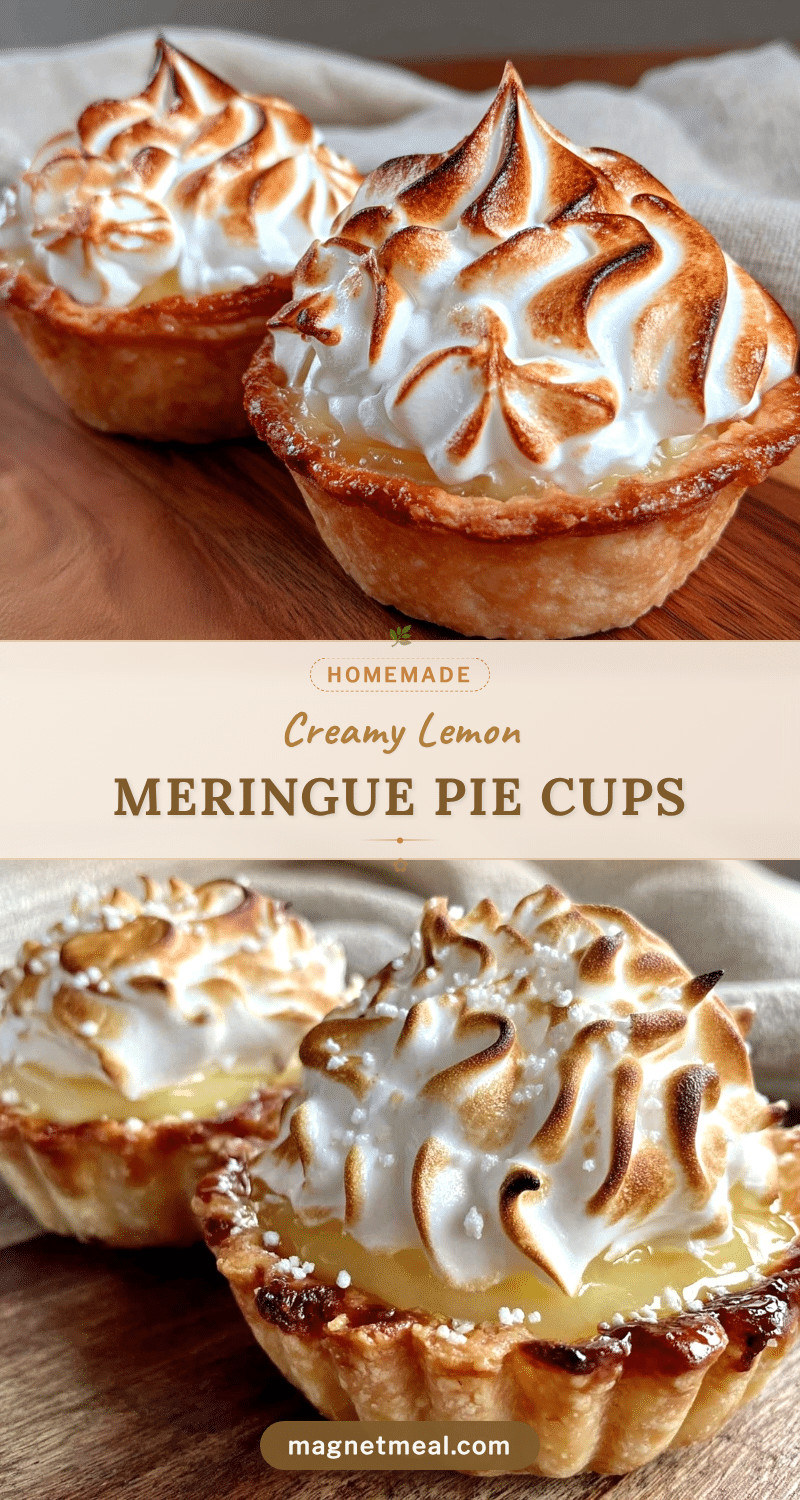 lemon meringue pie cups recipe