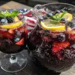 patriotic sangria recipe - featured image