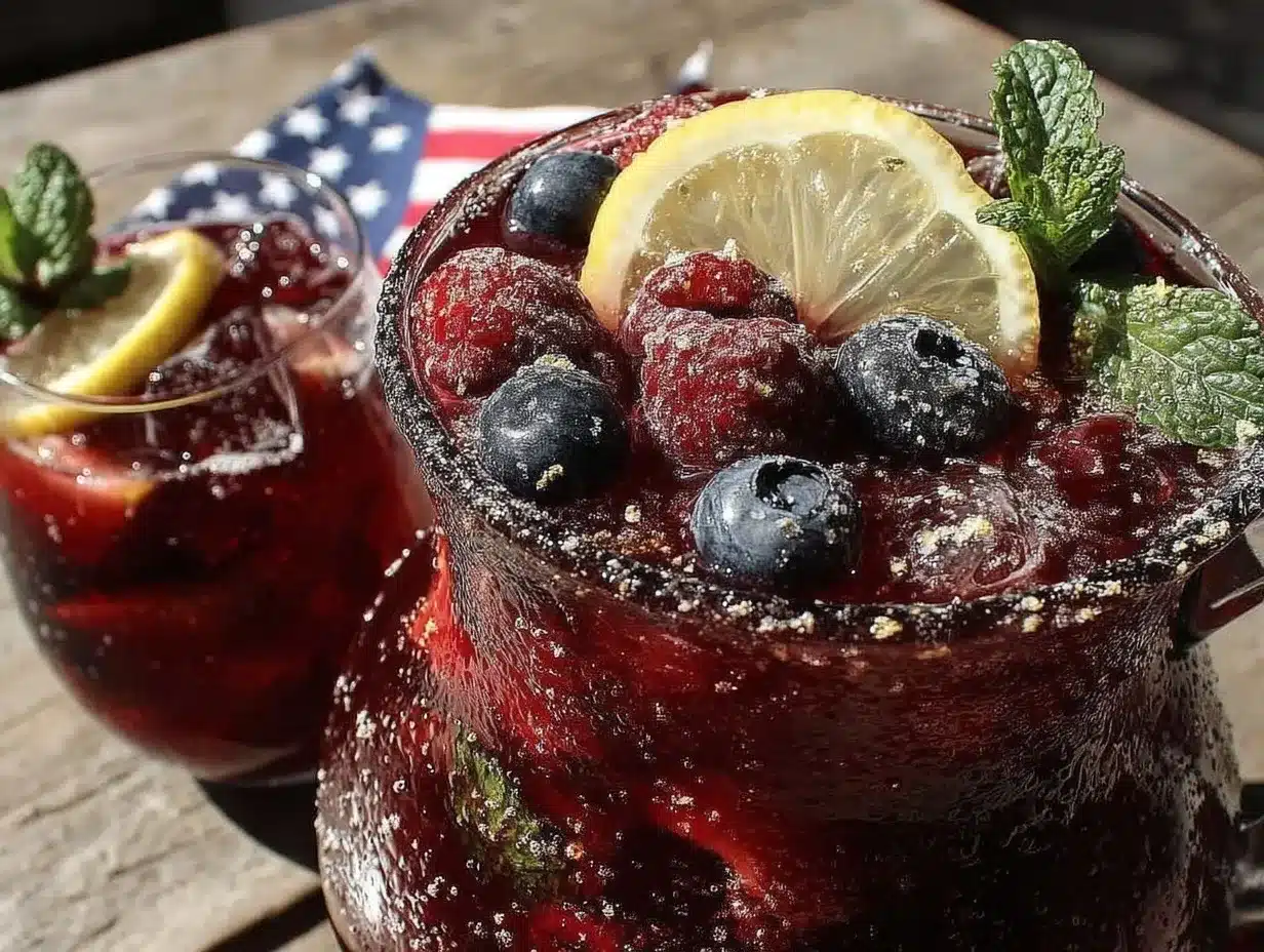patriotic sangria recipe preparation steps