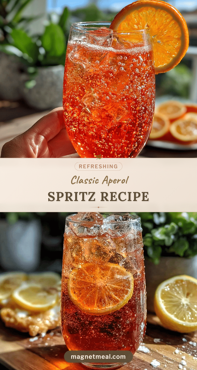 Refreshing Classic Aperol Spritz Recipe recipe