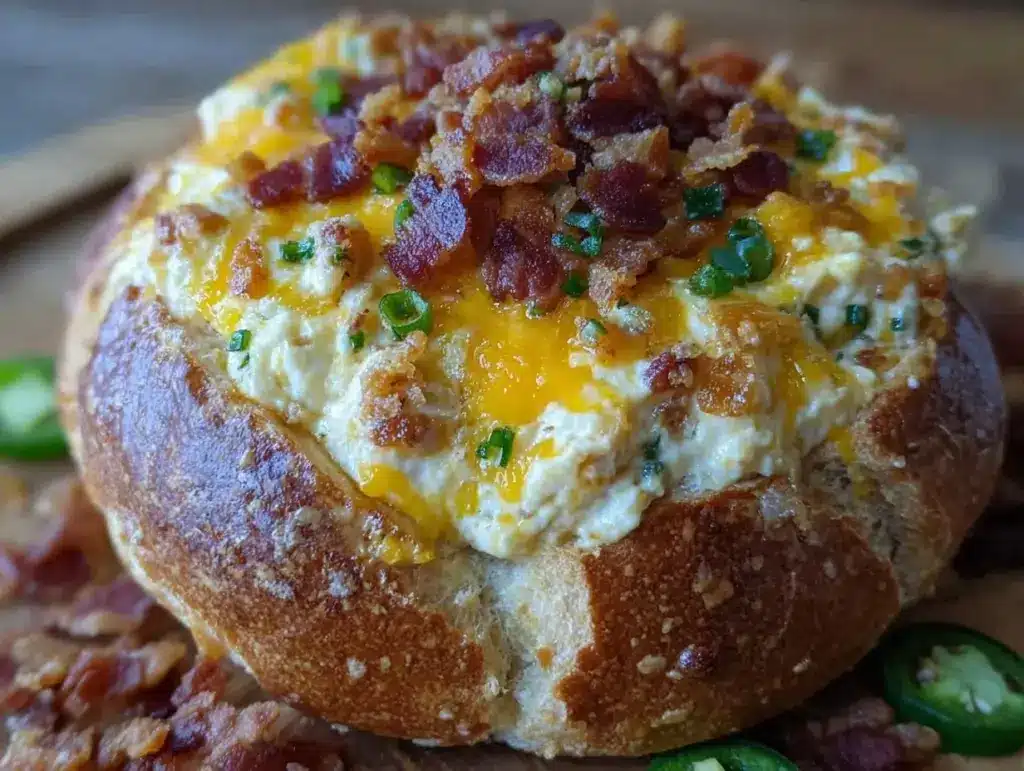 savory jalapeño popper dip - featured image