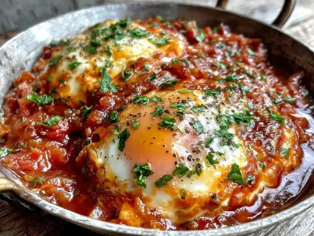 shakshuka eggs recipe - featured image