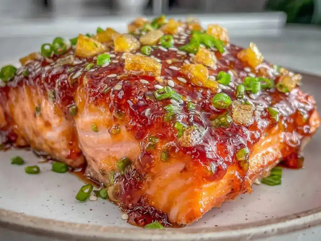 slow baked salmon - featured image