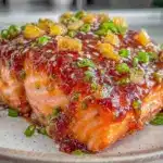 slow baked salmon - featured image
