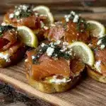 smoked salmon bagel board - featured image