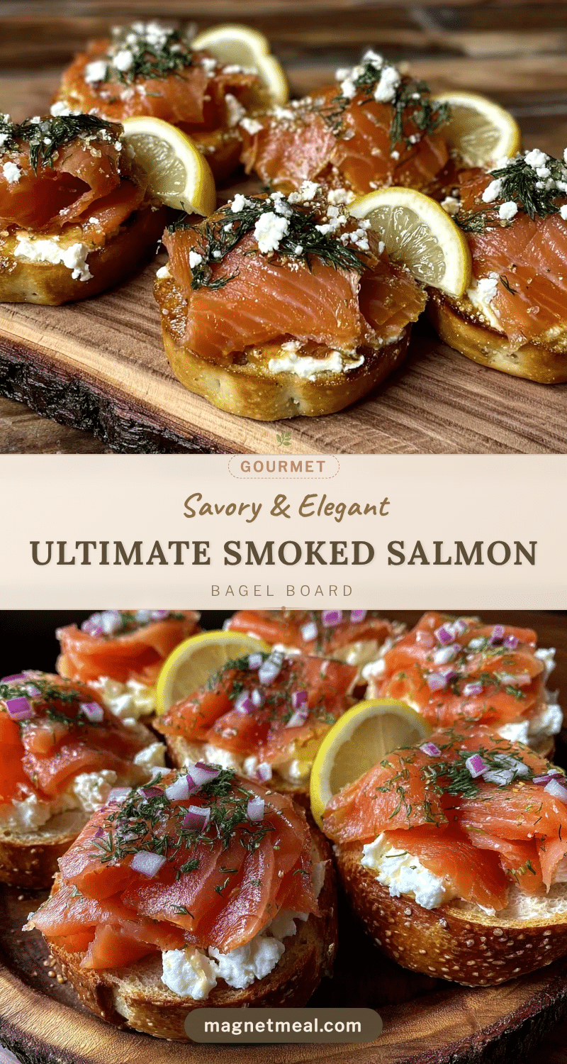 smoked salmon bagel board recipe