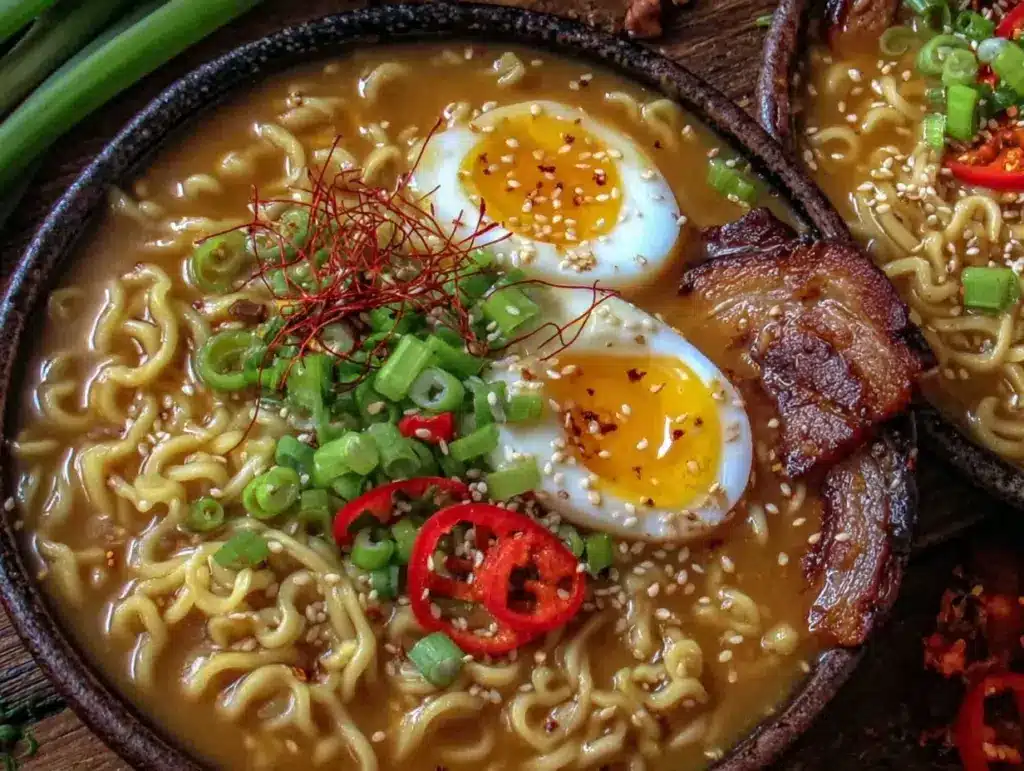 spicy miso ramen - featured image