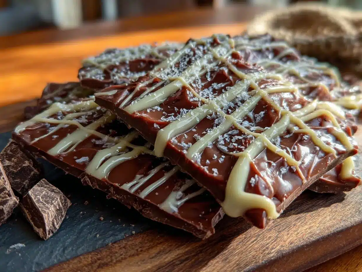 spider web chocolate bark preparation steps