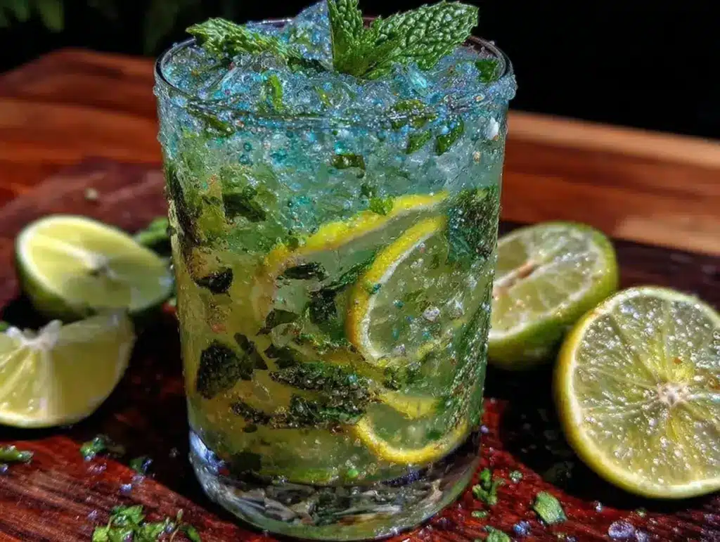 virgin mojito mocktail - featured image