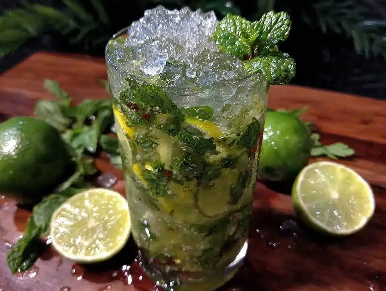 virgin mojito mocktail preparation steps